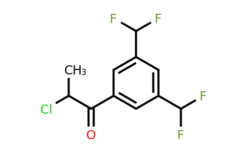 1806434-28-5 | 1-(3,5-Bis(difluoromethyl)phenyl)-2-chloropropan-1-one