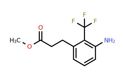 1806434-69-4 | Methyl 3-(3-amino-2-(trifluoromethyl)phenyl)propanoate