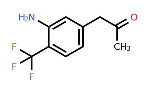 1806434-75-2 | 1-(3-Amino-4-(trifluoromethyl)phenyl)propan-2-one