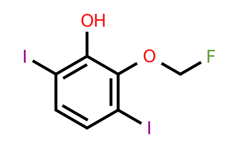 1806435-54-0 | 3,6-Diiodo-2-(fluoromethoxy)phenol
