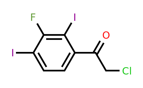 1806435-74-4 | 2',4'-Diiodo-3'-fluorophenacyl chloride