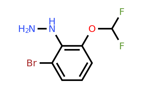 1806435-75-5 | 1-(2-Bromo-6-(difluoromethoxy)phenyl)hydrazine