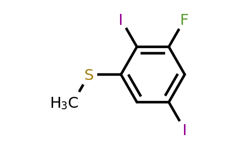 1806435-79-9 | 2,5-Diiodo-3-fluorothioanisole