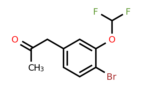 1806435-80-2 | 1-(4-Bromo-3-(difluoromethoxy)phenyl)propan-2-one
