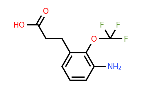 1806436-47-4 | 3-(3-Amino-2-(trifluoromethoxy)phenyl)propanoic acid