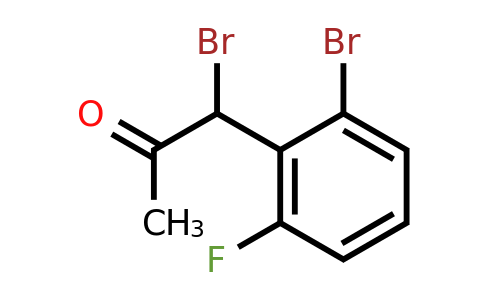 1806436-64-5 | 1-Bromo-1-(2-bromo-6-fluorophenyl)propan-2-one