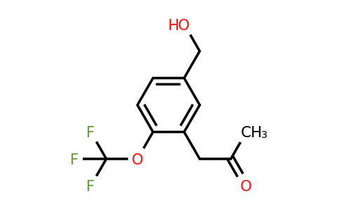 1806437-86-4 | 3-(2-Oxopropyl)-4-(trifluoromethoxy)benzylalcohol