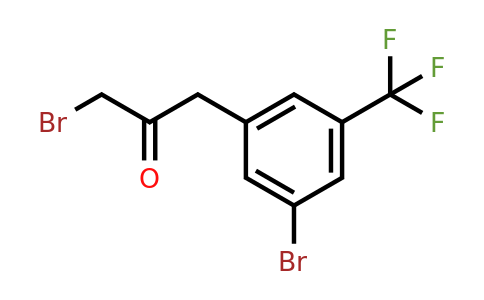 1806438-15-2 | 1-Bromo-3-(3-bromo-5-(trifluoromethyl)phenyl)propan-2-one