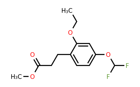 1806438-23-2 | Methyl 4-(difluoromethoxy)-2-ethoxyphenylpropanoate
