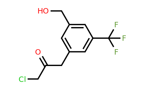 1806439-34-8 | 3-(3-Chloro-2-oxopropyl)-5-(trifluoromethyl)benzylalcohol