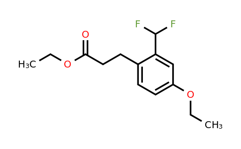 1806439-68-8 | Ethyl 2-(difluoromethyl)-4-ethoxyphenylpropanoate