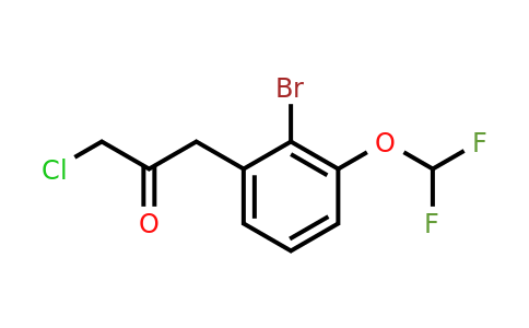 1806439-91-7 | 1-(2-Bromo-3-(difluoromethoxy)phenyl)-3-chloropropan-2-one
