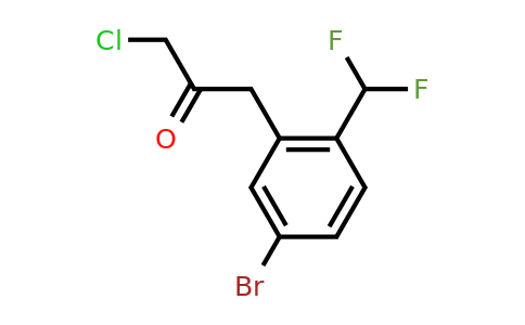 1806441-04-2 | 1-(5-Bromo-2-(difluoromethyl)phenyl)-3-chloropropan-2-one