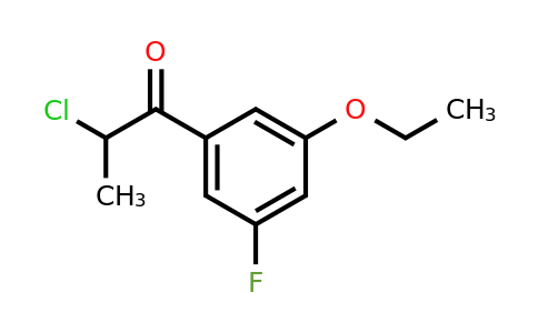 1806443-26-4 | 2-Chloro-1-(3-ethoxy-5-fluorophenyl)propan-1-one
