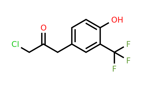 1806444-52-9 | 4-(3-Chloro-2-oxopropyl)-2-(trifluoromethyl)phenol
