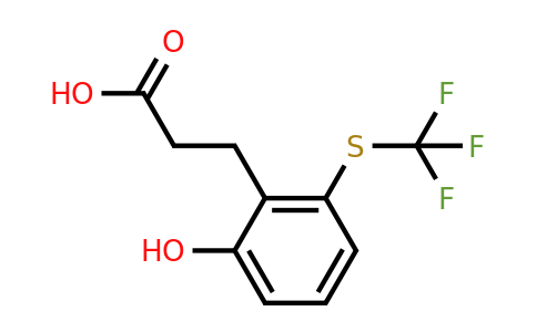 1806444-90-5 | 3-(2-Hydroxy-6-(trifluoromethylthio)phenyl)propanoic acid