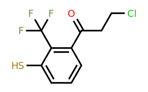 1806444-96-1 | 3-(3-Chloropropanoyl)-2-(trifluoromethyl)thiophenol