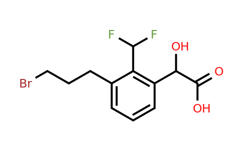 1806445-00-0 | 3-(3-Bromopropyl)-2-(difluoromethyl)mandelic acid