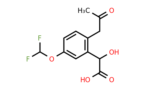 1806445-66-8 | 5-(Difluoromethoxy)-2-(2-oxopropyl)mandelic acid
