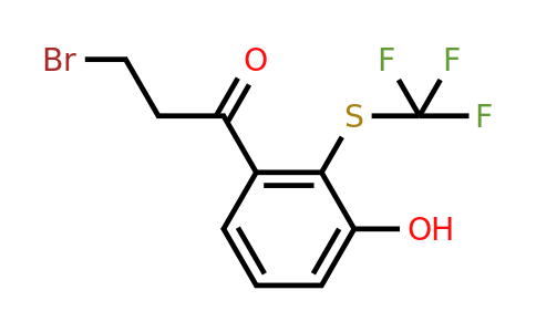 1806445-92-0 | 3-(3-Bromopropanoyl)-2-(trifluoromethylthio)phenol