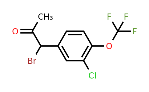 1806446-51-4 | 1-Bromo-1-(3-chloro-4-(trifluoromethoxy)phenyl)propan-2-one