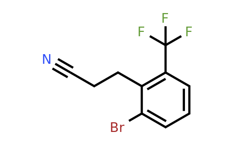 1806446-84-3 | 3-(2-Bromo-6-(trifluoromethyl)phenyl)propanenitrile