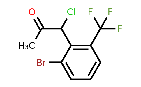 1806446-98-9 | 1-(2-Bromo-6-(trifluoromethyl)phenyl)-1-chloropropan-2-one