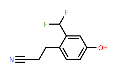 1806448-51-0 | 2-(Difluoromethyl)-4-hydroxyphenylpropanenitrile