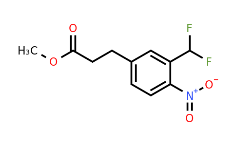 1806449-09-1 | Methyl 3-(difluoromethyl)-4-nitrophenylpropanoate
