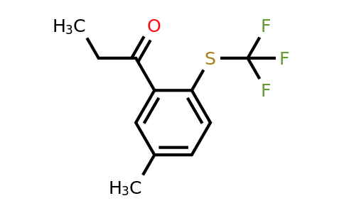 1806451-81-9 | 3-Propionyl-4-(trifluoromethylthio)toluene