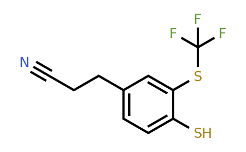 1806453-88-2 | 3-(4-Mercapto-3-(trifluoromethylthio)phenyl)propanenitrile