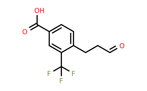 1806455-38-8 | 4-(3-Oxopropyl)-3-(trifluoromethyl)benzoic acid