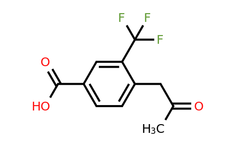 1806456-33-6 | 4-(2-Oxopropyl)-3-(trifluoromethyl)benzoic acid