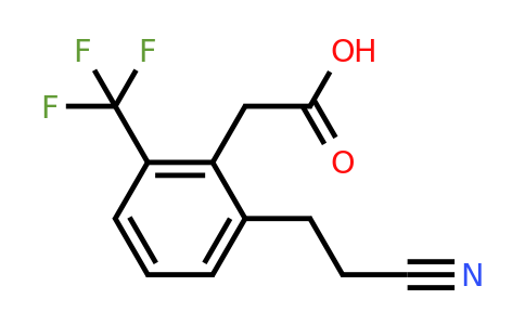 1806456-75-6 | 2-(2-Cyanoethyl)-6-(trifluoromethyl)phenylacetic acid