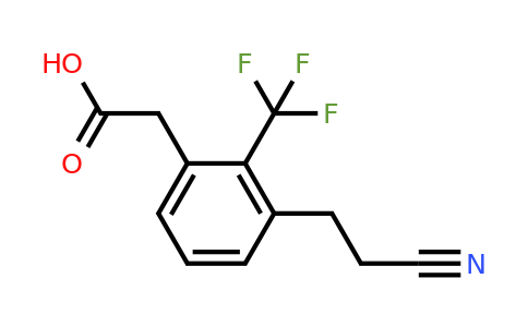 1806456-82-5 | 3-(2-Cyanoethyl)-2-(trifluoromethyl)phenylacetic acid