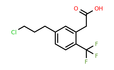 1806457-00-0 | 5-(3-Chloropropyl)-2-(trifluoromethyl)phenylacetic acid