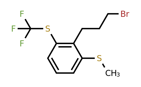 1806457-22-6 | 2-(3-Bromopropyl)-3-(trifluoromethylthio)thianisole