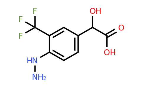1806457-60-2 | 4-Hydrazinyl-3-(trifluoromethyl)mandelic acid