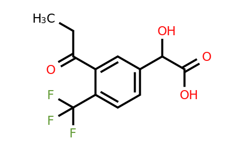 1806459-40-4 | 3-Propionyl-4-(trifluoromethyl)mandelic acid