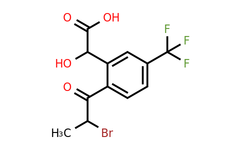 1806459-48-2 | 2-(2-Bromopropanoyl)-5-(trifluoromethyl)mandelic acid