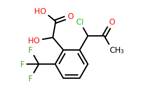 1806460-01-4 | 2-(1-Chloro-2-oxopropyl)-6-(trifluoromethyl)mandelic acid