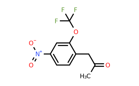 1806460-57-0 | 1-(4-Nitro-2-(trifluoromethoxy)phenyl)propan-2-one