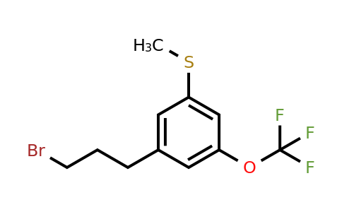 1806461-03-9 | 3-(3-Bromopropyl)-5-(trifluoromethoxy)thianisole