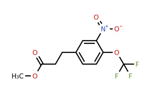 1806461-24-4 | Methyl 3-(3-nitro-4-(trifluoromethoxy)phenyl)propanoate
