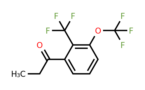 1806461-33-5 | 1-(3-(Trifluoromethoxy)-2-(trifluoromethyl)phenyl)propan-1-one