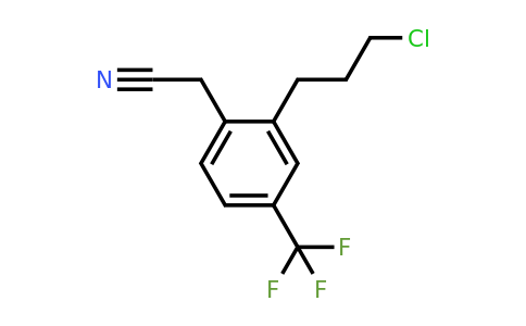 1806461-40-4 | 2-(3-Chloropropyl)-4-(trifluoromethyl)phenylacetonitrile