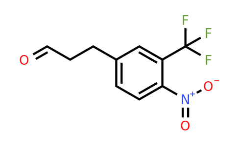 1806461-51-7 | 3-(4-Nitro-3-(trifluoromethyl)phenyl)propanal