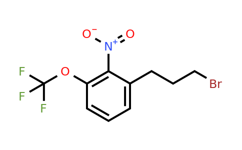 1806461-63-1 | 1-(3-Bromopropyl)-2-nitro-3-(trifluoromethoxy)benzene