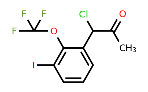 1806461-89-1 | 1-Chloro-1-(3-iodo-2-(trifluoromethoxy)phenyl)propan-2-one