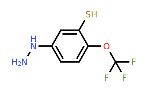 1806462-29-2 | 5-Hydrazinyl-2-(trifluoromethoxy)thiophenol